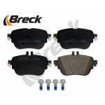 BRECK Bremsbelagsatz, Scheibenbremse